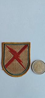 Baretembleem C Troop 1st Sqn 131st Cavalry regt Airborne, Verzamelen, Ophalen of Verzenden, Landmacht, Nederland, Embleem of Badge