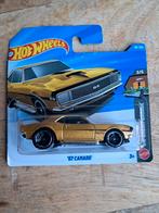 Hot Wheels '67 Camaro goud nieuw in verpakking Chevrolet, Hobby en Vrije tijd, Modelauto's | Overige schalen, Ophalen of Verzenden