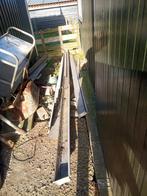Pvc dakgoten met beugels, Ophalen, Gebruikt, 250 cm of meer, Overige typen