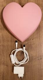 IKEA UPPLYST Led-wandlamp Hart roze, Ophalen of Verzenden, Zo goed als nieuw, Kunststof, Roze Hart