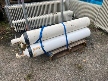 Persluchtflessen 50L, 200-300 bar - Reddingsboot beschikbaar voor biedingen