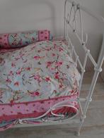 Brocante bed 1 persoons 90*200, Ophalen, 85 tot 100 cm, Zo goed als nieuw, Matras