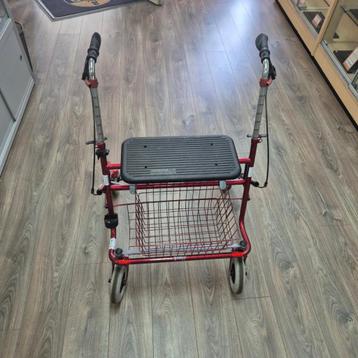 Provo Premis XXL Rollator 200 kg (RO4T60) 2de gen. Rood beschikbaar voor biedingen