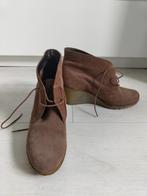 Sleehakken Esprit maat 39, Schoenen met lage hakken, Bruin, Ophalen of Verzenden, Gedragen