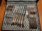 verzilverd (grade 90) solingen bestek in cassette, Antiek en Kunst, Ophalen