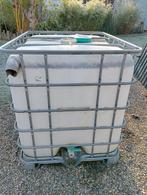 Ibc water opslag vaten 1000 liter ibc container, Tuin en Terras, Regentonnen, 150 liter of meer, Ophalen, Gebruikt