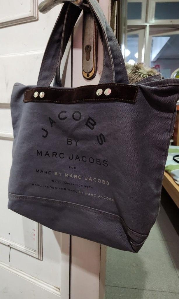 Marc Jacobs tote bag / canvas., Sieraden, Tassen en Uiterlijk, Tassen | Damestassen, Shopper, Ophalen of Verzenden