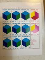 Nederland 1970 - postfris o.a. Blok met Kubussen, Ophalen of Verzenden, Na 1940, Gestempeld