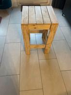 Houten Barkruk / Hoge Kruk, Ophalen, Gebruikt, 60 tot 90 cm, 1 kruk