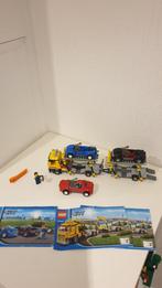 Lego auto trailer 60060 met extra auto super netjes, Ophalen of Verzenden, Zo goed als nieuw