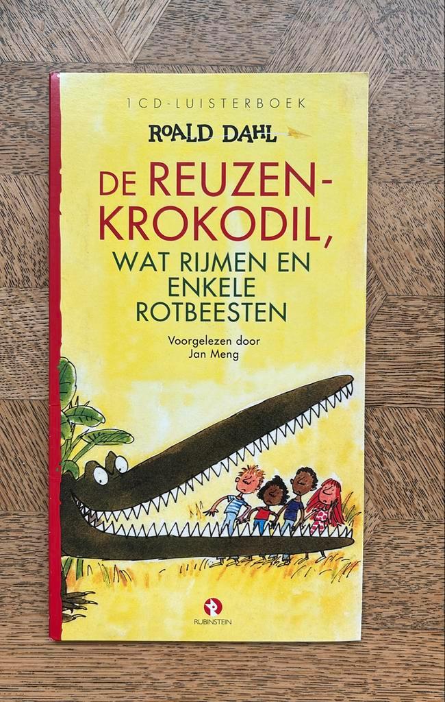 R. Dahl, De reuzenkrokodil, wat rijmen en enkele rotbeesten, Boeken, Luisterboeken, Cd, Kind, Ophalen of Verzenden