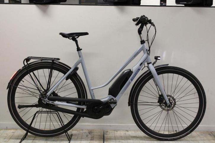 Cortina E-Mozzo Lage instap Blauw 53cm 2021, Fietsen en Brommers, Elektrische fietsen, Gebruikt, Cortina, 51 tot 55 cm