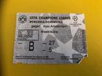 ⚽ Ticket CL Borussia Dortmund - Ajax 1995/1996 ⚽, Verzenden, Zo goed als nieuw, Ajax, Overige typen