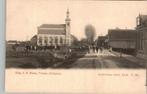 Leiderdorp Geref. Kerk + volk Nauta N. 388, Verzenden, Voor 1920, Ongelopen, Zuid-Holland