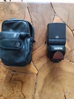 Sunpak PZ40X-NE Flitser met Tas, Ophalen of Verzenden, Gebruikt, Overige merken, Kantelbaar