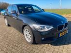 BMW 1-Serie 2.0 116D F20 2012 Zwart van 2e eigenaar., 1-Serie, Euro 5, 1995 cc, Zwart