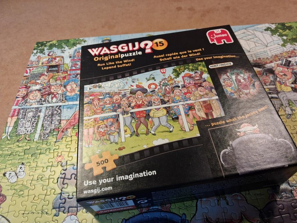 Wasgij original 15, Hobby en Vrije tijd, Denksport en Puzzels, Ophalen, 500 t/m 1500 stukjes, Zo goed als nieuw