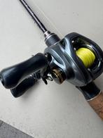 Shimano Curado DC 151HG + Abu Garcia Spike Pro Hengel, Ophalen, Gebruikt, Complete set