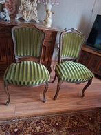 Vier mooie queen anne eethoekstoelen, Huis en Inrichting, Ophalen, Overige kleuren, Zo goed als nieuw, Vier