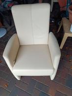 Eetkamerstoelen, Huis en Inrichting, Minder dan 75 cm, Leer, Ophalen of Verzenden, Zo goed als nieuw