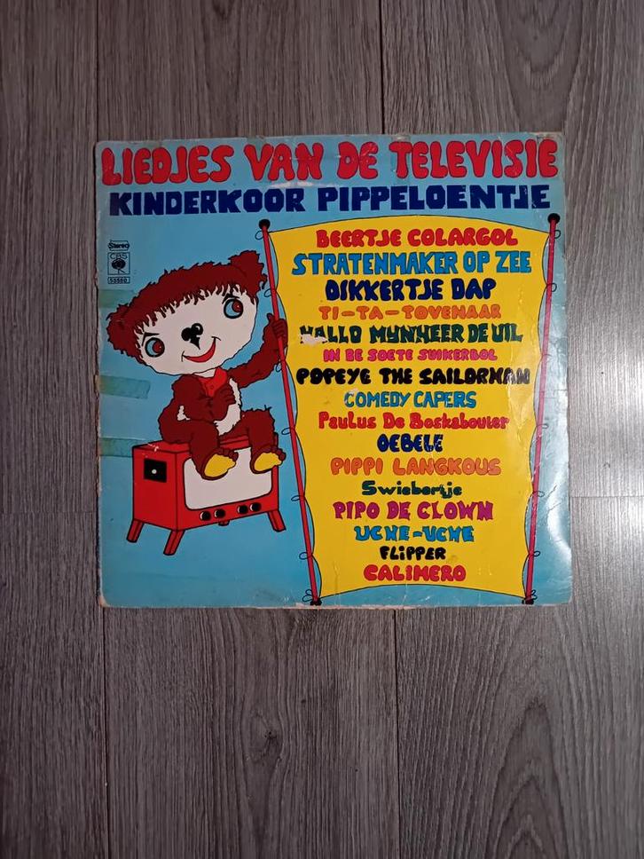 LP Liedjes van de Televisie - Kinderkoor Pippeloentje, Cd's en Dvd's, Cd's | Kinderen en Jeugd, Ophalen of Verzenden