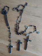 Vintage Rozenkrans & Kruisbeeld Set, Ophalen of Verzenden