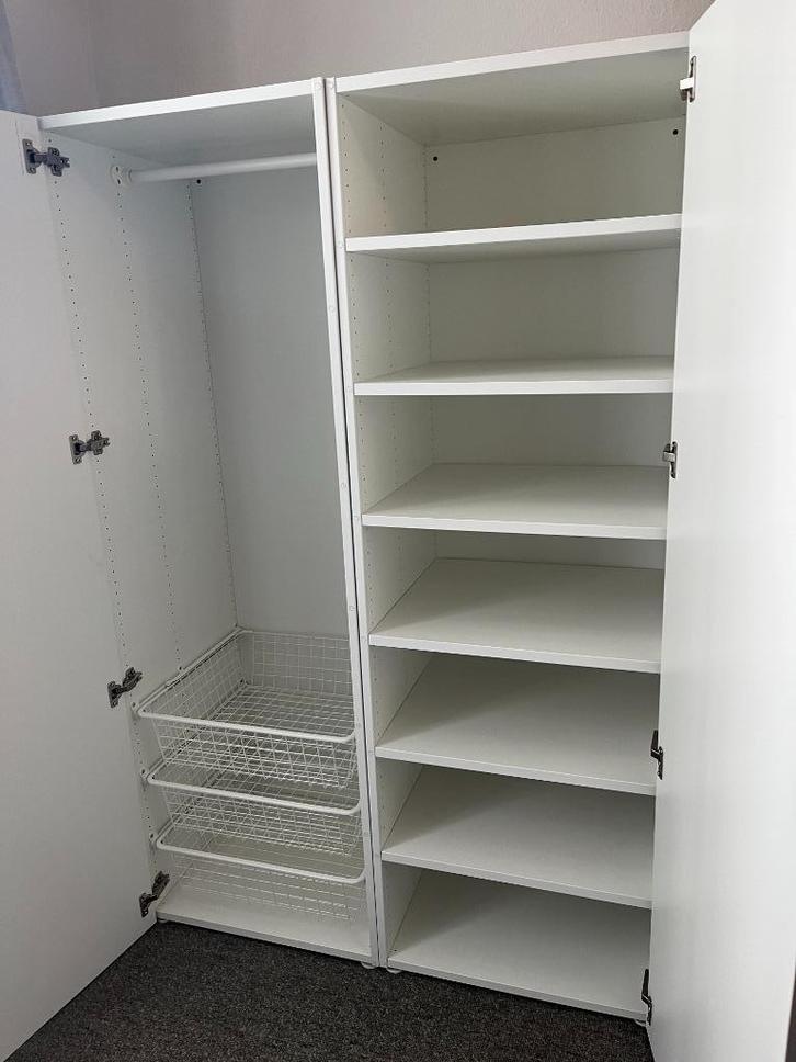 Twee IKEA Platsa kasten, Huis en Inrichting, Kasten | Kledingkasten, Zo goed als nieuw, 150 tot 200 cm, 50 tot 100 cm, 50 tot 75 cm