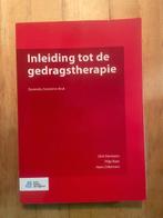 Inleiding tot de gedragstherapie, Ophalen of Verzenden, Cognitieve psychologie, Dirk Hermans, Zo goed als nieuw