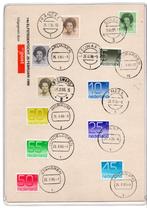 Postkaart 14e Elfstedentocht 26 februari 1986, Ophalen of Verzenden, Na 1940, Gestempeld