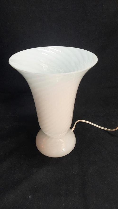 Tafellamp WSB sw/1 murano glas jrn 80, lees de beschrijving, Huis en Inrichting, Lampen | Tafellampen, Zo goed als nieuw, Minder dan 50 cm