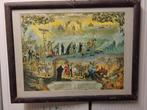 Antieke religieuze drukwerk 1900 / 1920 das neue Jerusalem, Ophalen of Verzenden