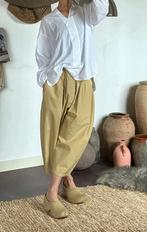 Zeer fijne mosterdkleur wijde broek Marni 36/38 vib, Ophalen of Verzenden, Zo goed als nieuw, Maat 36 (S), Lang