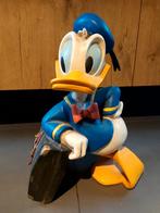 Donald Duck met Koffer, Verzamelen, Disney, Ophalen, Donald Duck, Zo goed als nieuw, Beeldje of Figuurtje