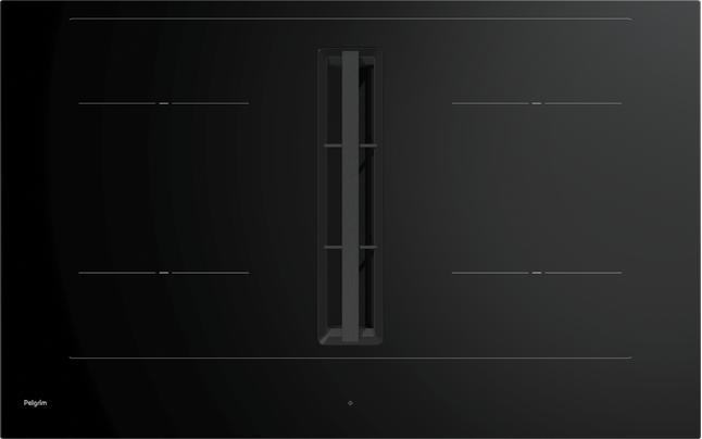 Pelgrim IKR9082 incl recirculatie startset en fijnstoffilter, Witgoed en Apparatuur, Kookplaten, Nieuw, Inbouw, Inductie, 4 kookzones