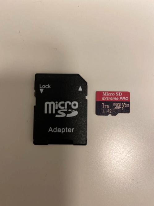 Micro SDgeheugenkaart, origineel, V30, XC 1, 3, A 2, 1 TB, Audio, Tv en Foto, Fotografie | Geheugenkaarten, Nieuw, SD, 1 TB of meer