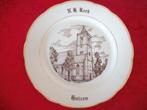 Bord - Oude Kerk in Huizen - 1987 - 24 cm - zgan, Ophalen of Verzenden