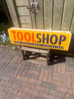 Toolshop lichtbak reclame, Verzamelen, Merken en Reclamevoorwerpen, Verzenden, Zo goed als nieuw, Lichtbak of (neon) lamp