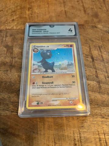 Pokémon Cranidos DP07 Promo – GG4 - Diamond & Pearl beschikbaar voor biedingen
