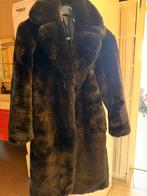 Mooie Bontjas mango, Kleding | Dames, Ophalen of Verzenden, Zo goed als nieuw, Maat 38/40 (M), Zwart