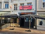 3 horeca parasols incl. parasolvoet en heathers!, Tuin en Terras, Overkappingen, Ophalen, Gebruikt