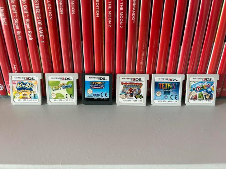 Set Nintendo 3DS Games, Spelcomputers en Games, Games | Nintendo 2DS en 3DS, Gebruikt, Overige genres, 1 speler, Vanaf 7 jaar