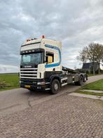 Scania r164 480 v8 containerauto nch 2001, Auto's, Vrachtwagens, Scania, Wit, Particulier, 480 pk