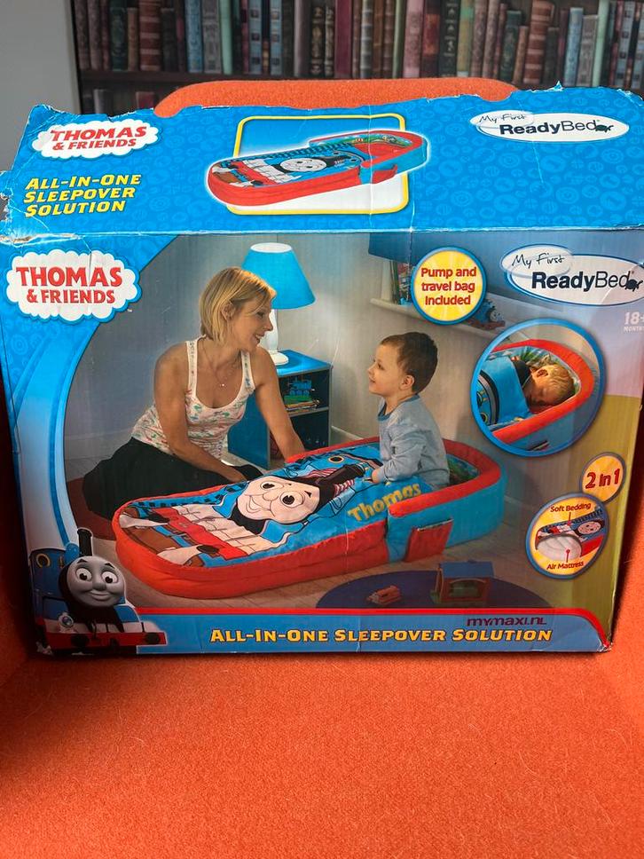 Thomas de Trein ReadyBed - All-in-one Slaapoplossing, Kinderen en Baby's, Kinderkamer | Bedden, Nieuw, Minder dan 140 cm, Minder dan 70 cm