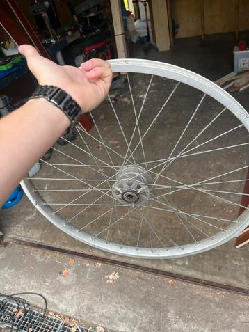 Spartamet Velg - Oldtimer Fietsonderdeel beschikbaar voor biedingen