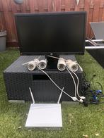 Fenton cameras + beeldscherm  compleet, Overige merken, Zo goed als nieuw, Geheugenkaart, Ophalen of Verzenden
