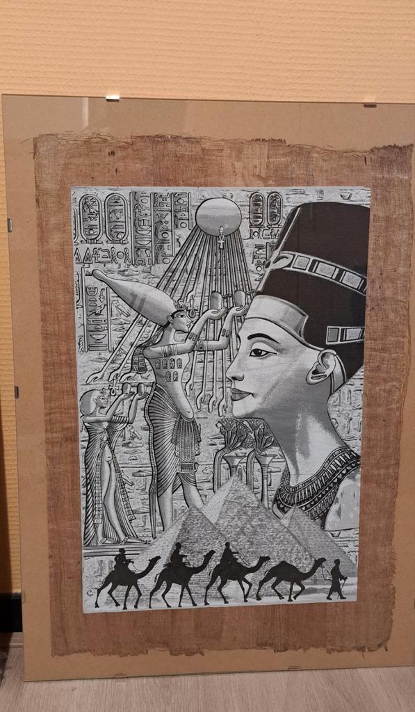 Egyptische Kunst Set: Afbeeldingen & Beeld, Antiek en Kunst, Kunst | Overige Kunst, Ophalen