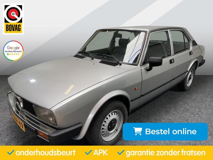 Alfa Romeo Alfetta 1.6, Auto's, Alfa Romeo, Bedrijf, Te koop, Overige modellen, Metallic lak, Benzine, Sedan, Handgeschakeld, Geïmporteerd