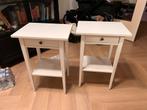 Twee Hemnes nachtkastjes, Huis en Inrichting, Slaapkamer | Nachtkastjes, Ophalen, Gebruikt, Minder dan 45 cm, Minder dan 55 cm