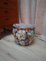 Prachtige Grote Chinese bloempot van Dynasty met fruitmotief, Antiek en Kunst, Ophalen