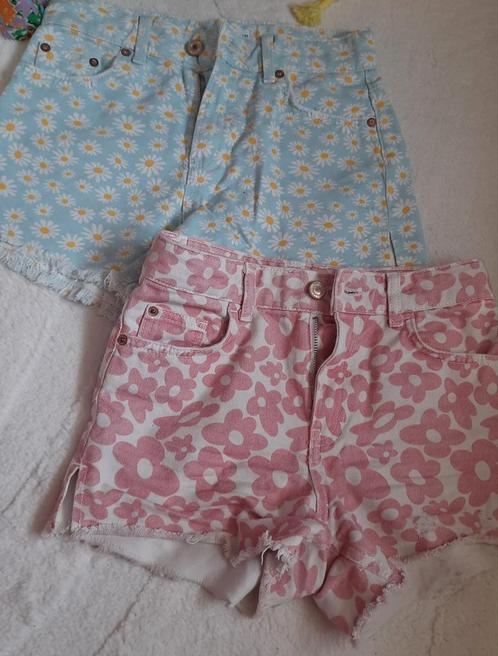Zara korte broek en meisjespakker shirt rok flair broek top, Kinderen en Baby's, Kinderkleding | Maat 134, Zo goed als nieuw, Meisje